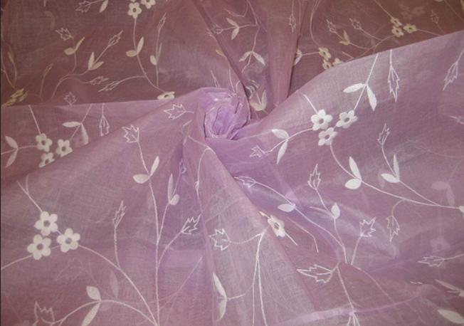 karakteristik kain organdi